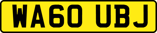 WA60UBJ
