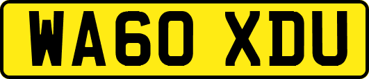 WA60XDU