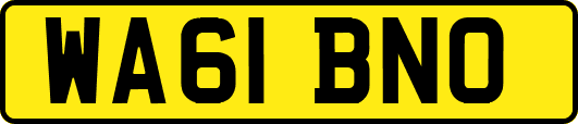 WA61BNO