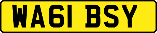 WA61BSY