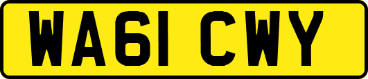 WA61CWY