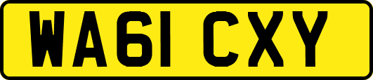 WA61CXY