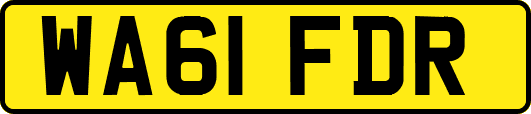 WA61FDR