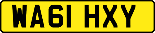 WA61HXY