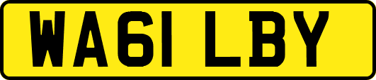 WA61LBY