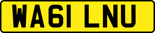WA61LNU