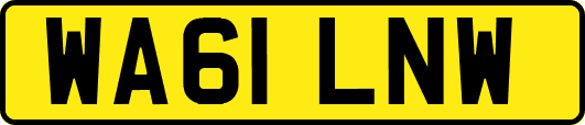 WA61LNW