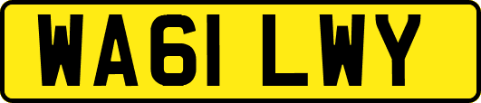 WA61LWY