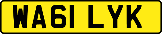WA61LYK