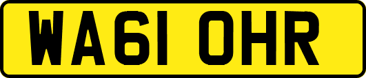 WA61OHR