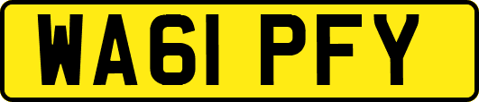 WA61PFY