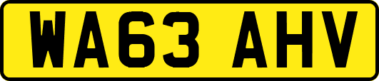 WA63AHV