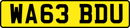 WA63BDU