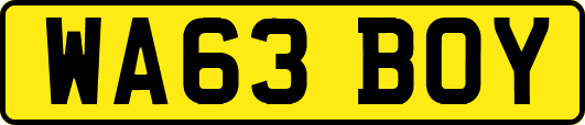 WA63BOY