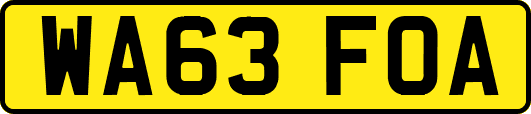 WA63FOA