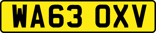 WA63OXV