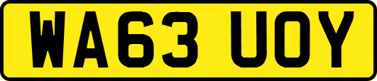 WA63UOY