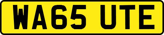 WA65UTE