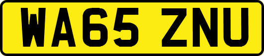 WA65ZNU