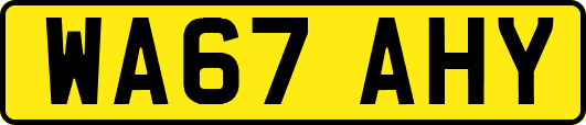 WA67AHY
