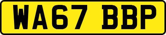 WA67BBP