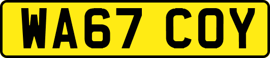 WA67COY