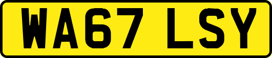 WA67LSY