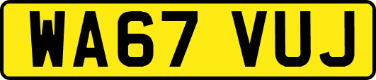 WA67VUJ