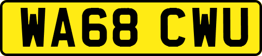 WA68CWU