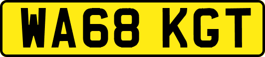 WA68KGT