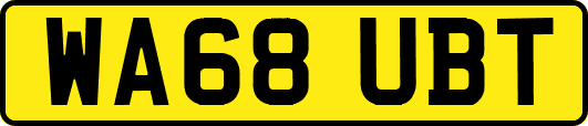 WA68UBT
