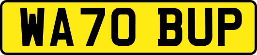 WA70BUP