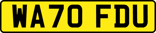 WA70FDU
