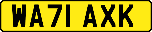 WA71AXK