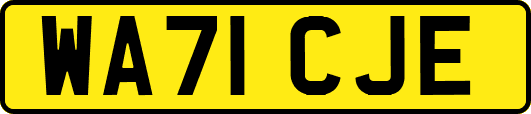 WA71CJE