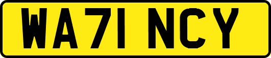 WA71NCY