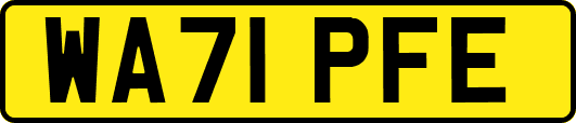 WA71PFE