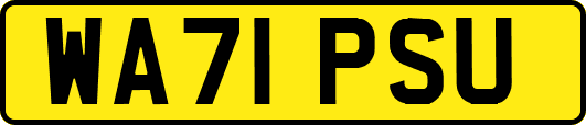 WA71PSU