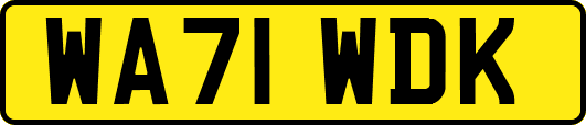 WA71WDK
