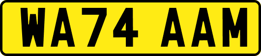 WA74AAM