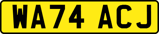 WA74ACJ