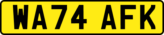 WA74AFK