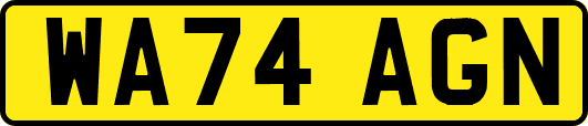 WA74AGN