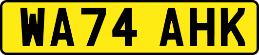 WA74AHK