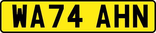 WA74AHN