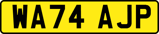 WA74AJP