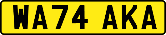 WA74AKA