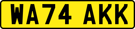 WA74AKK