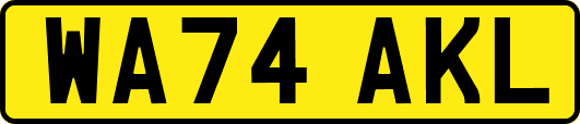 WA74AKL