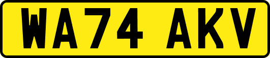 WA74AKV